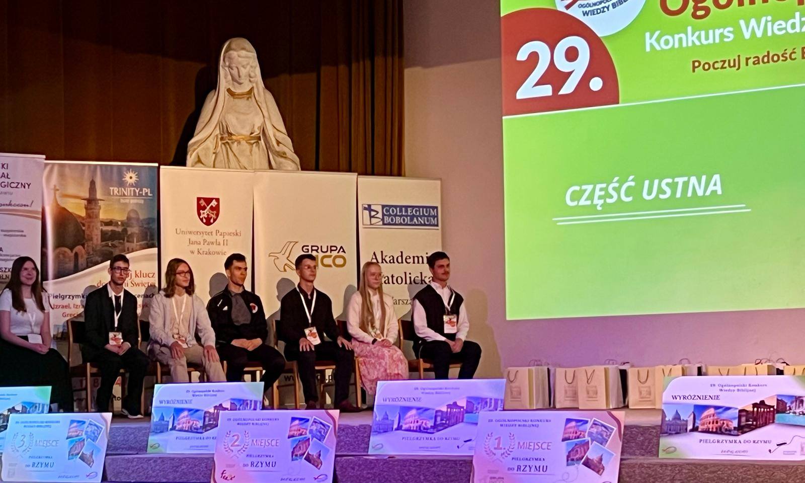 Zdjęcie Konkurs Biblijny 2025 (3)d81cd14a-ee79-49e8-a158-29b321967916.jpg w galerii Uczeń II LO laureatem w Ogólnopolskim Konkursie Biblijnym